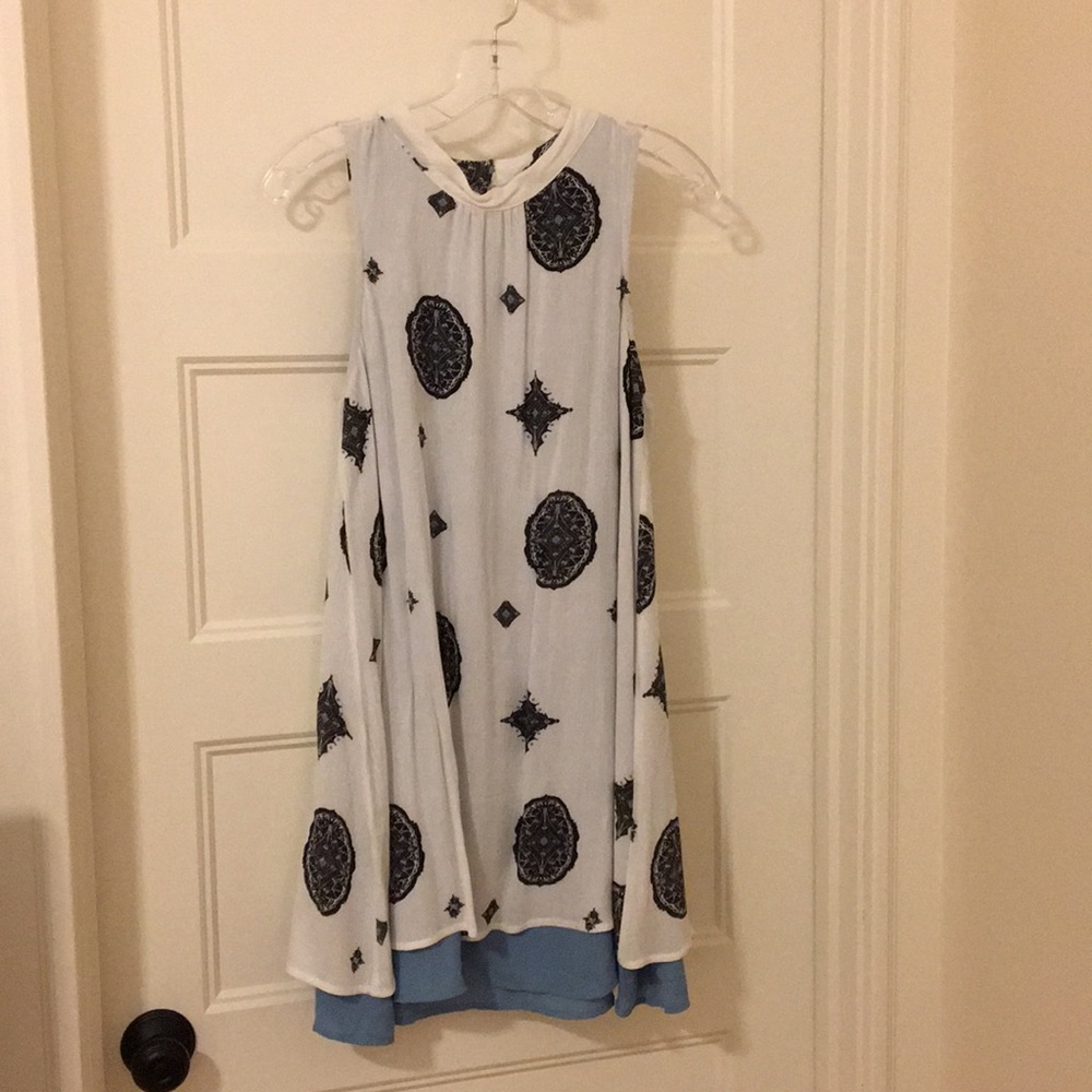 Pattern Tank Dress